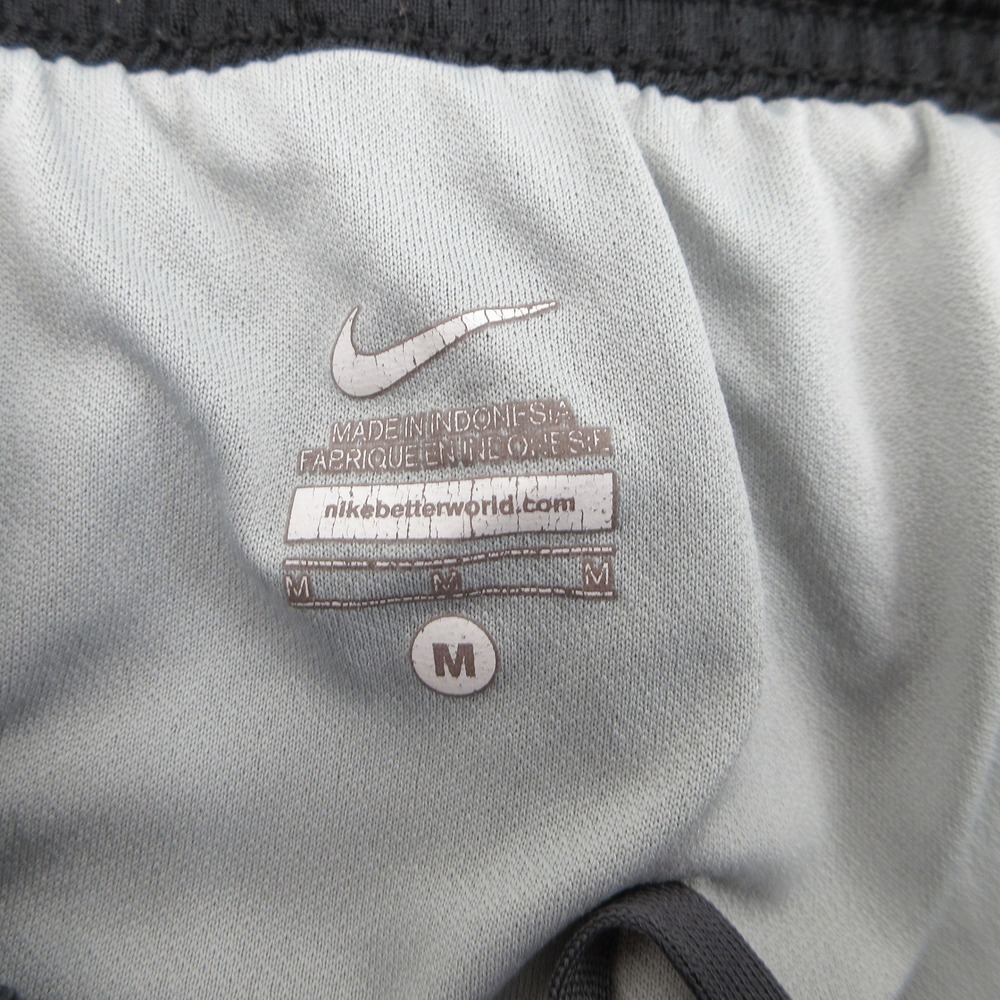 Nike Womens Running Shorts Black Grey Digital Print Mesh Athletic Size M - Picture 4 of 9